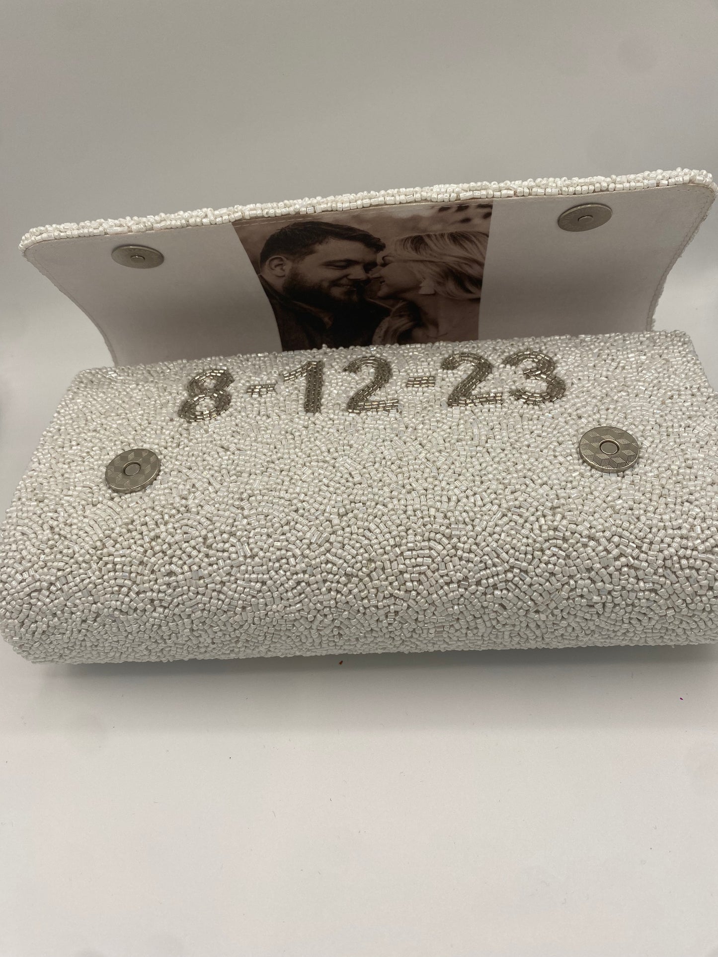 Beaded Clutch with Photo