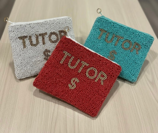 Beaded Tutor Coin Pouch
