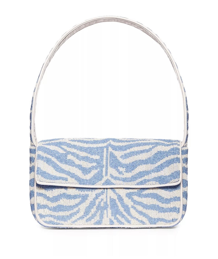 Custom Beaded Formal shoulder Handbag - clutchhitz