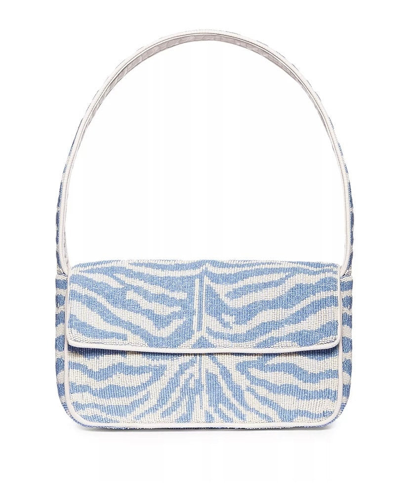 Leopard bride beaded shoulder bag,honeymoon bag,vacation mom tote, beaded clutch, birthday gift accessories, purse wedding, mrs bride,