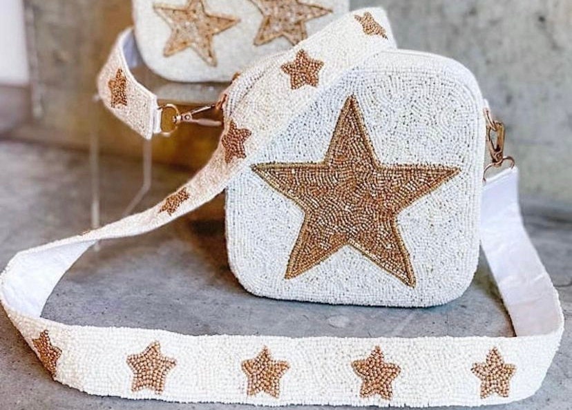 Custom personalized Israel crossbody beaded bag, Jewish star, am yisrael chai, Jewish pride, Star of David, bring them home,