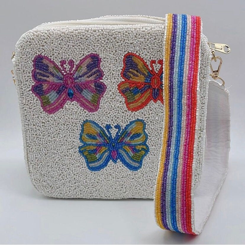 Custom personalized Israel crossbody beaded bag, Jewish star, am yisrael chai, Jewish pride, Star of David, bring them home,
