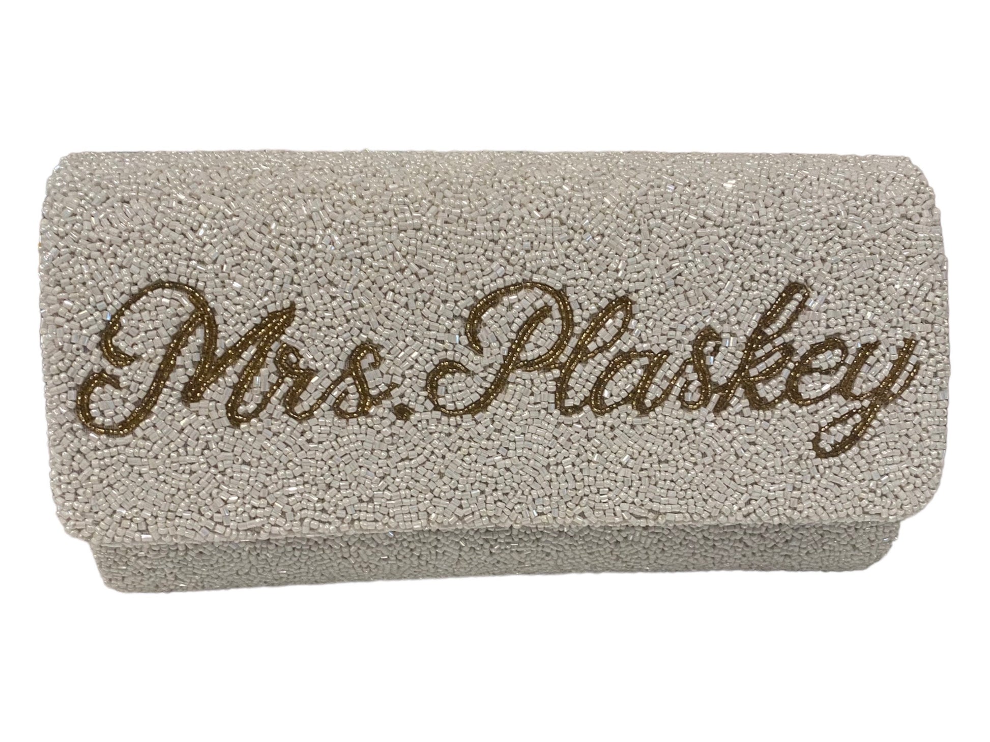 Customized bag, Christmas gift beaded bride clutch, mrs. Purse wedding day,bridesmaids mother of bride personalized clutch,Bachelorette bag,