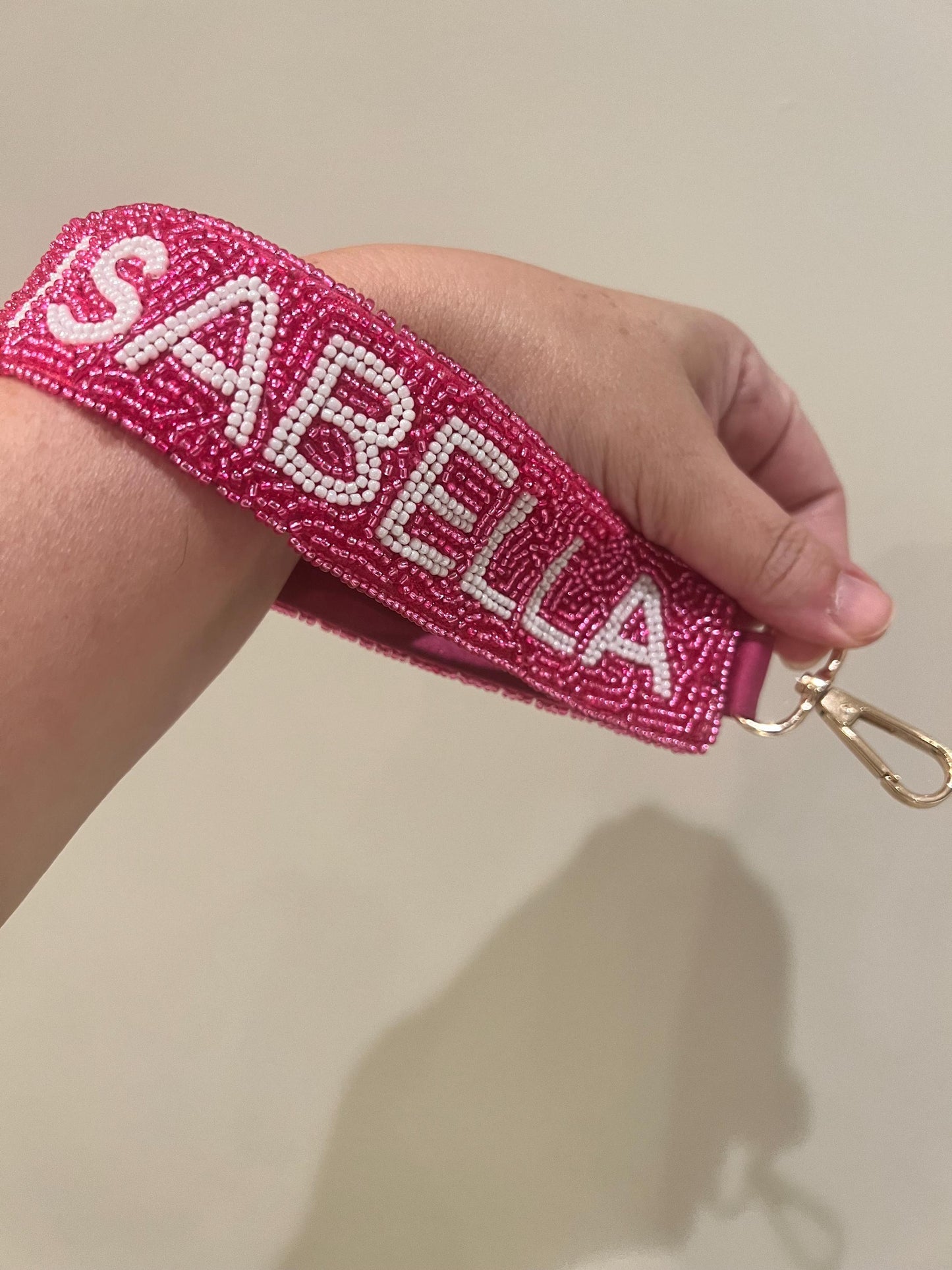 Unique Handmade Keychain with Custom Beading - Perfect Gift for Her Handmade Keyring, Christmas gift, Customizable Accessory, wristlet,
