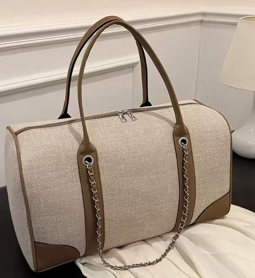 custom canvas travel duffel bag, personalized with name, initials, weekender bag, carry on bag,