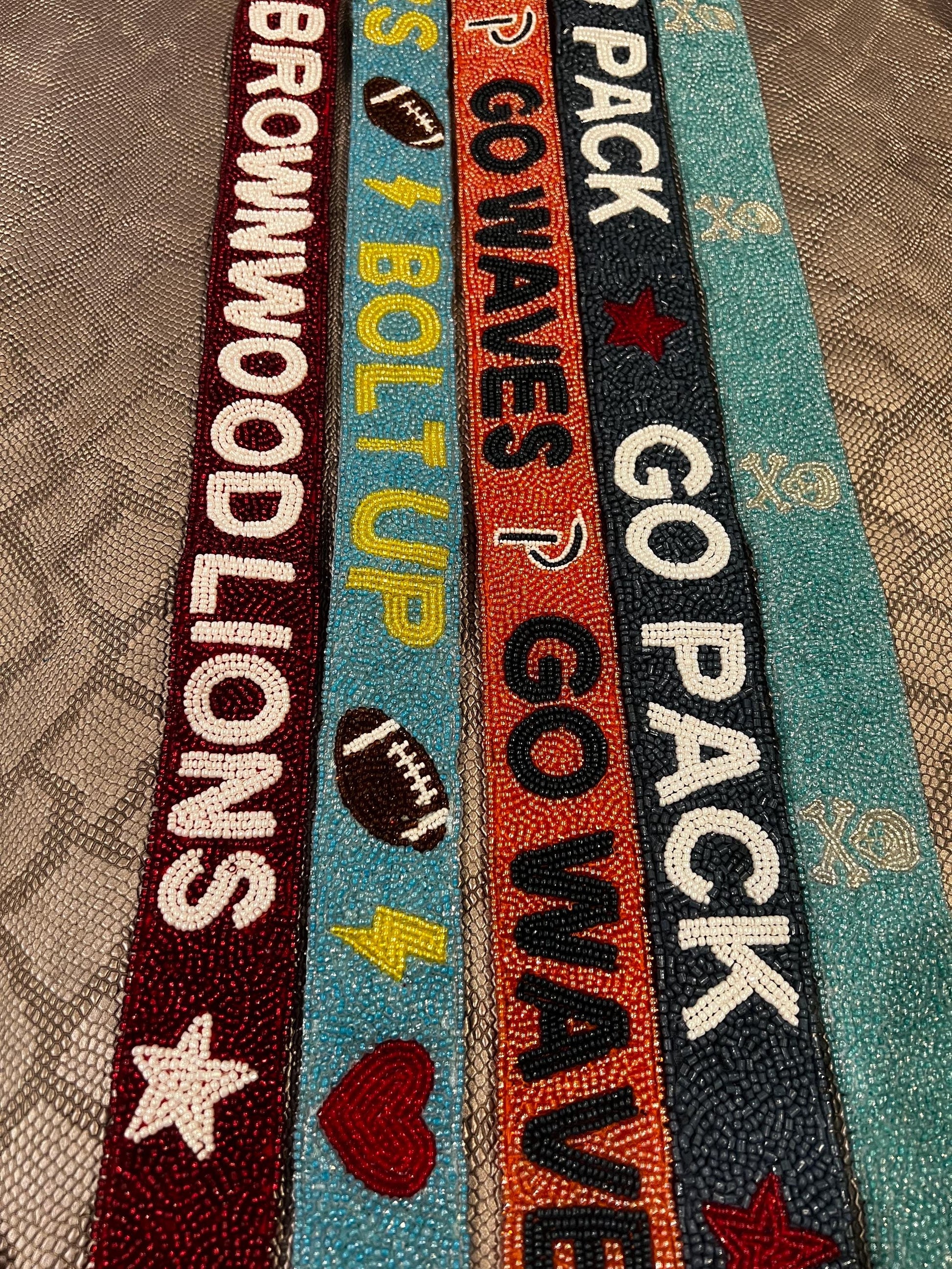 Custom beaded dance team competition bag strap, dance mom personalized dance group merch,corporate gift, employee appreciation company gift