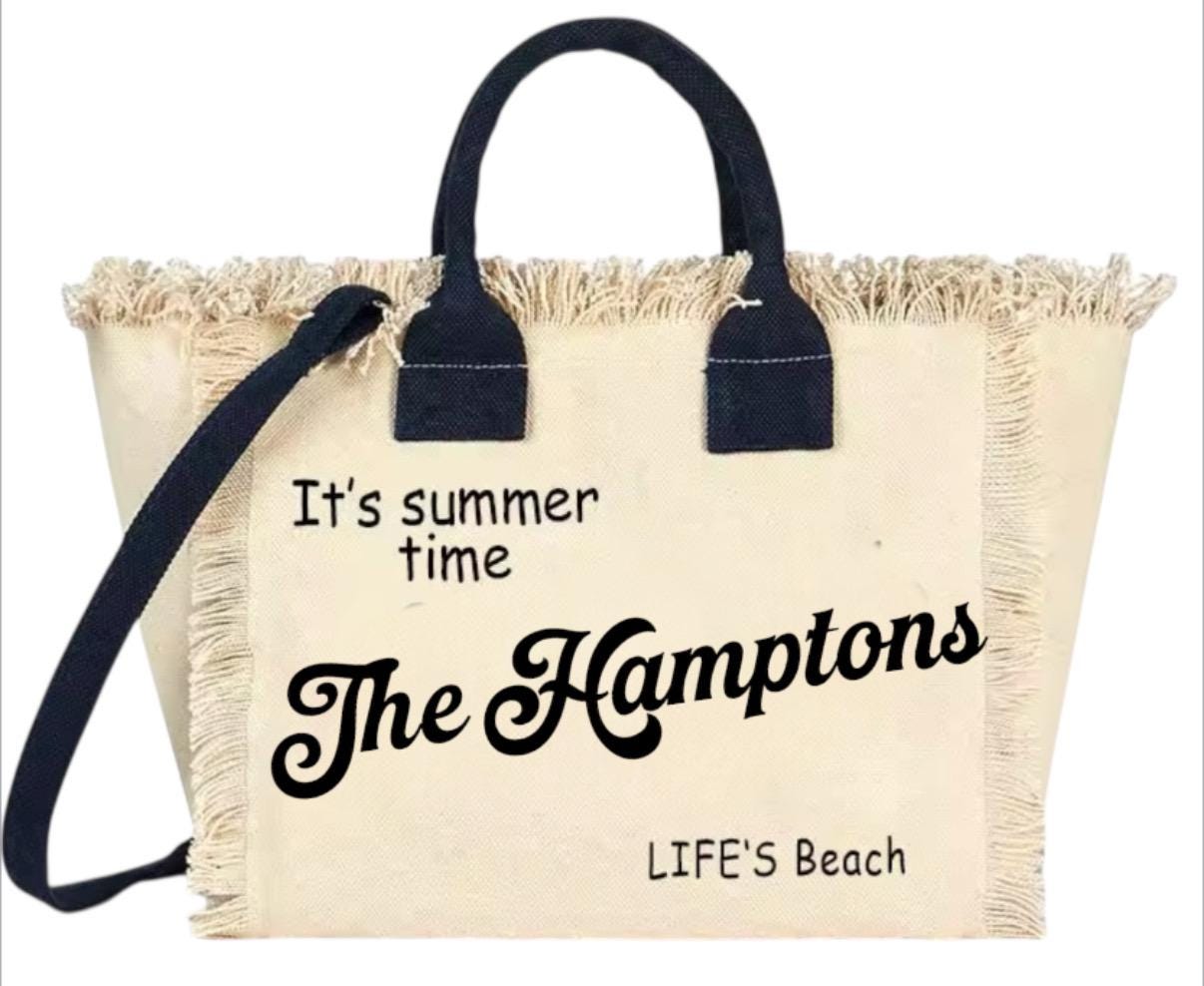 Custom canvas sleepaway camp visiting day gift, summer beach tote bag, teens, tweens birthday gift, tyler hill, trails end, westmont, Seneca