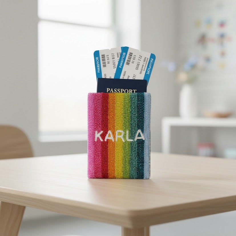 Custom Colorful Passport Holder